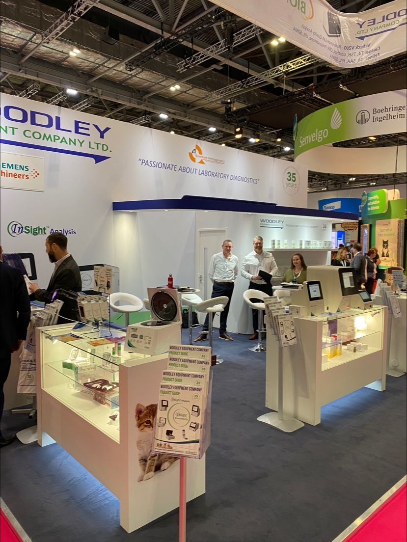 Woodley are Exhibiting at London Vet Show