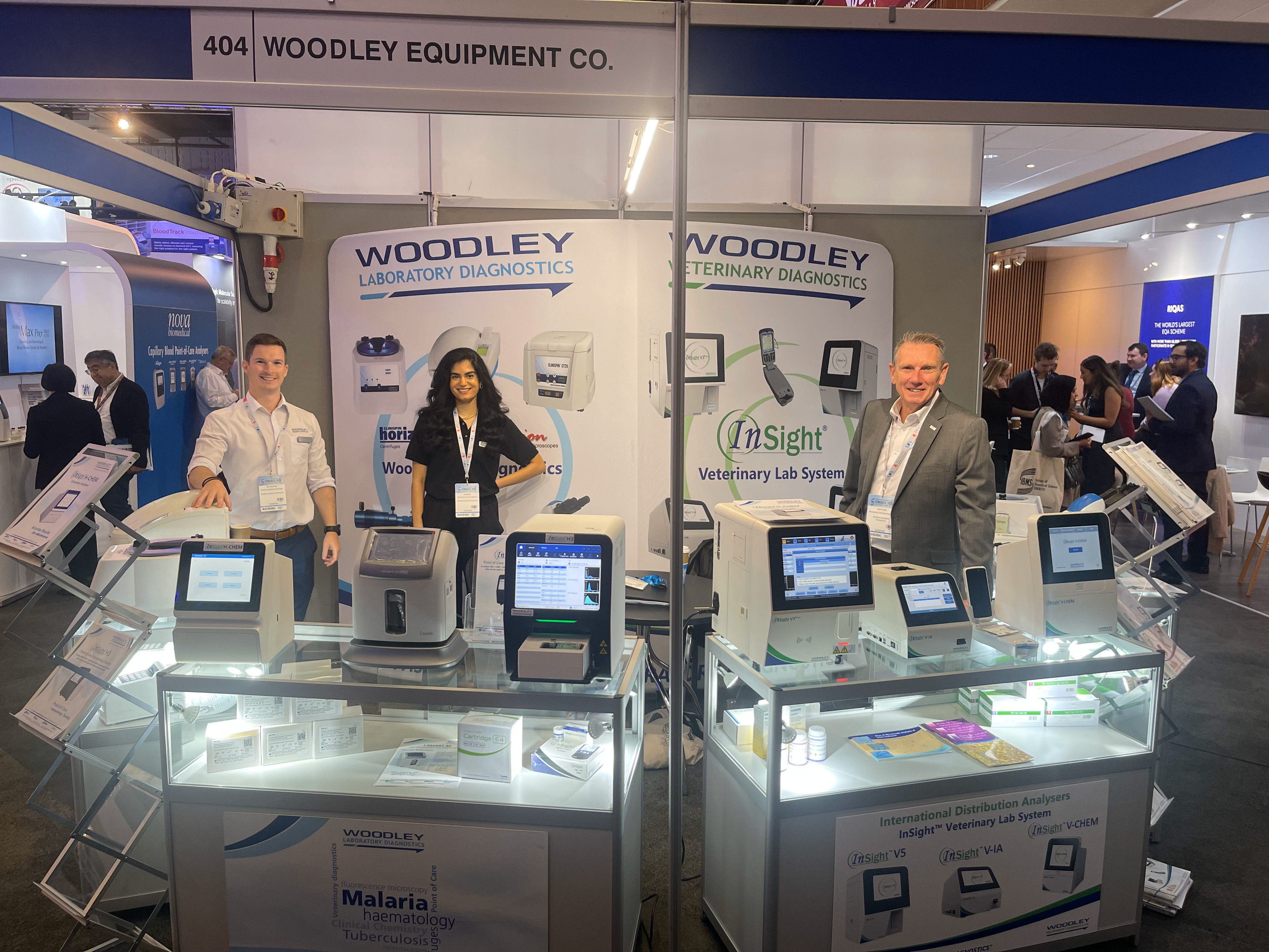 Woodley are exhibiting at IBMS Congress 2023 this week in Birmingham