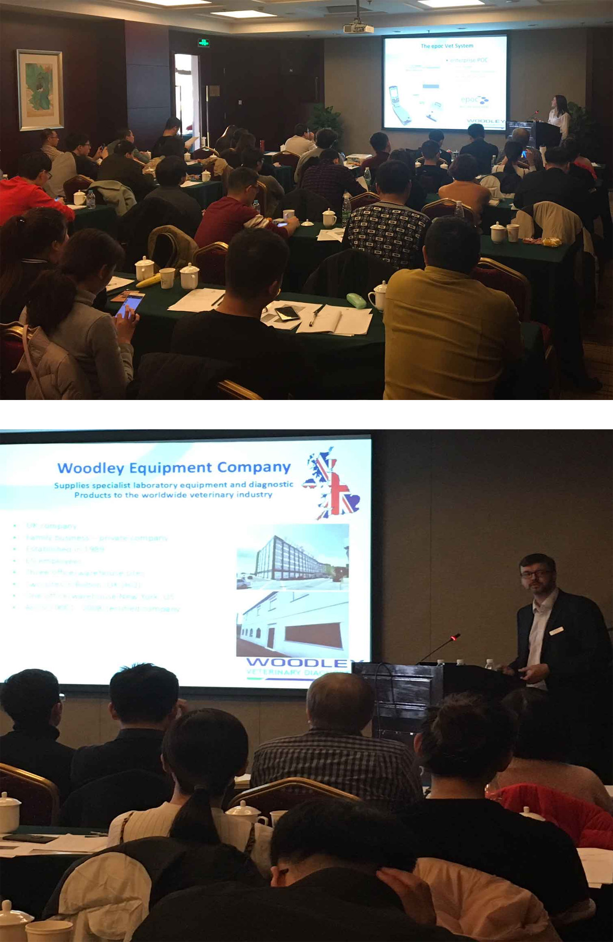 Woodley Expands Its Distribution Network Into China with a 5 Day Lecture Tour