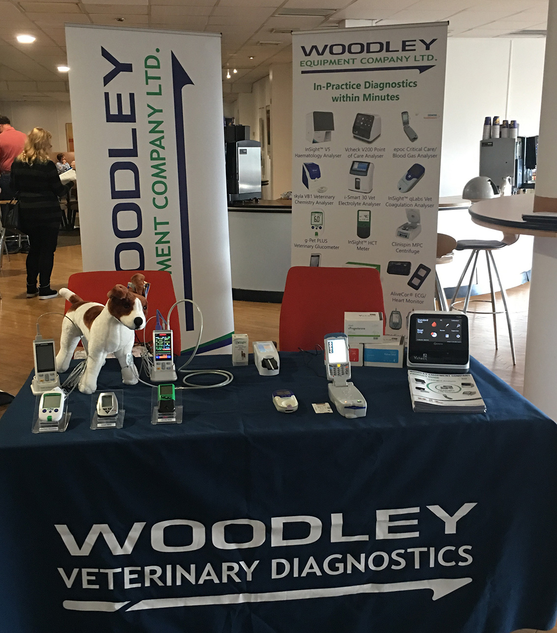 Woodley Equipment Sponsor Vets Now Milton Keynes ECC Bitesize Roadshow