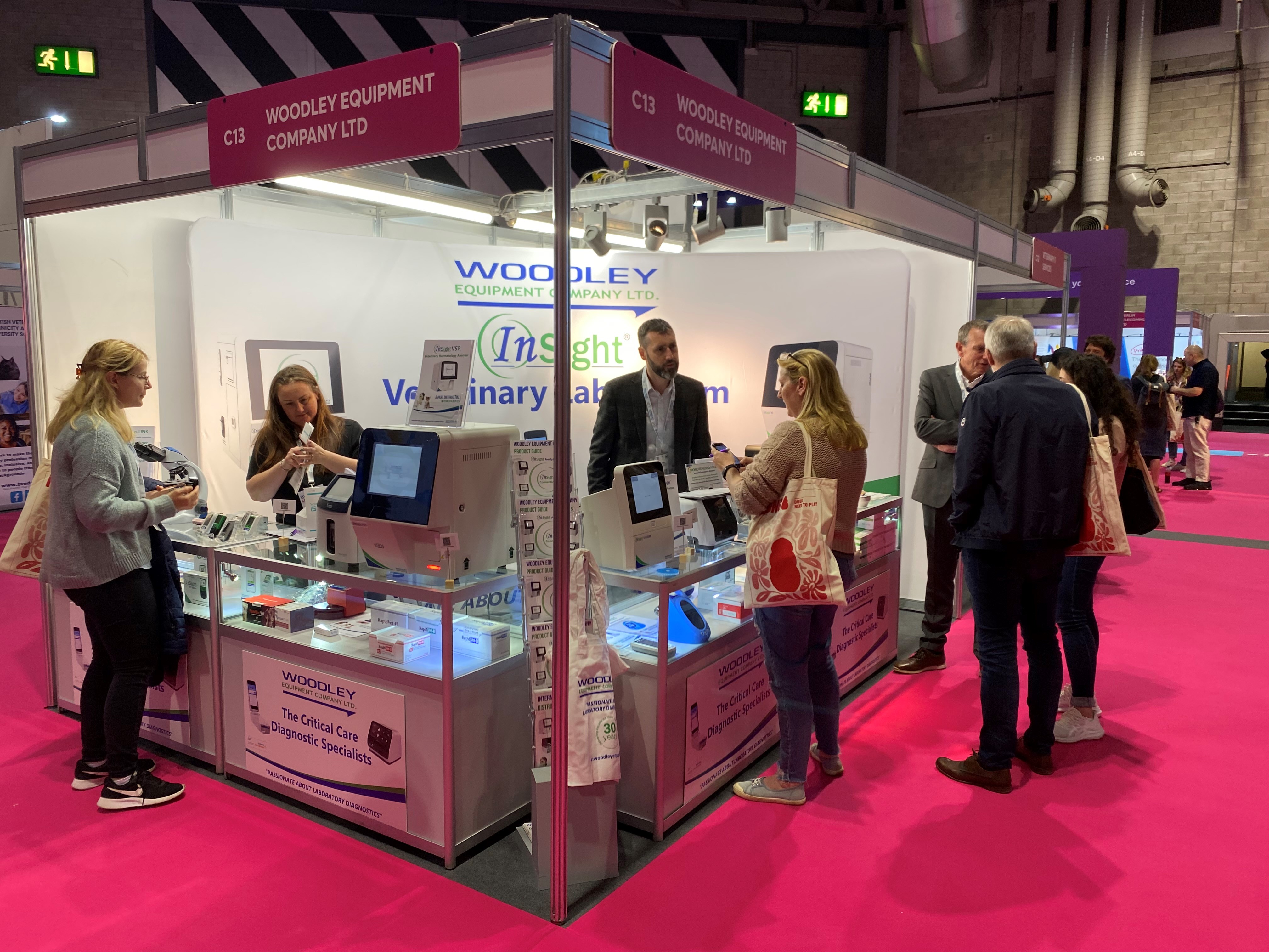 Woodley are Exhibiting at BVA Live 2024